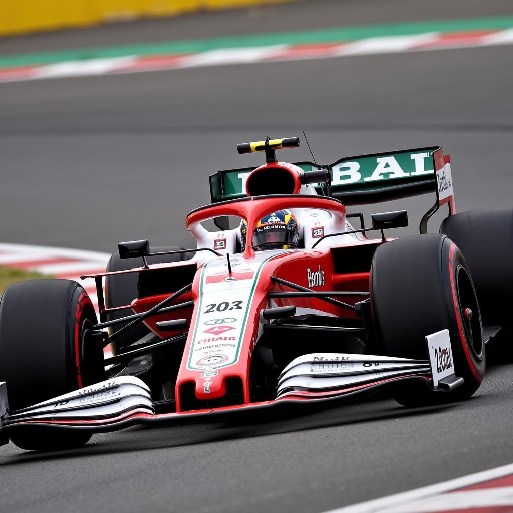 Nico Hülkenberg im Haas F1 Auto 2023