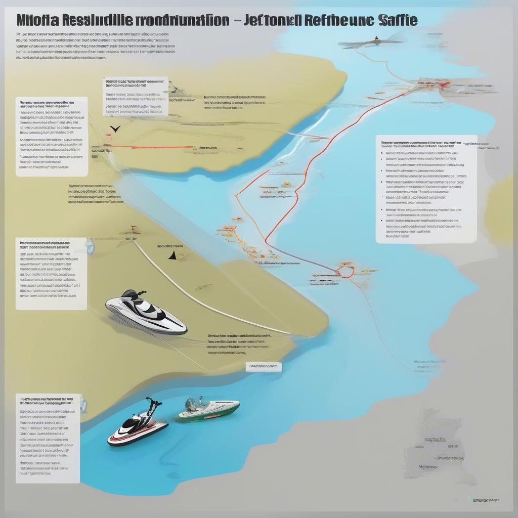 Planung der Jetski Reichweite