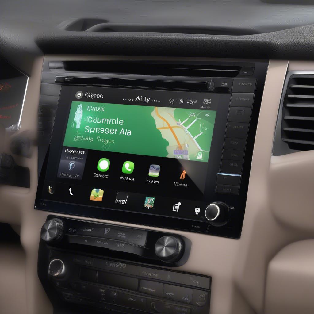 Kenwood DDX4019DAB mit Apple CarPlay