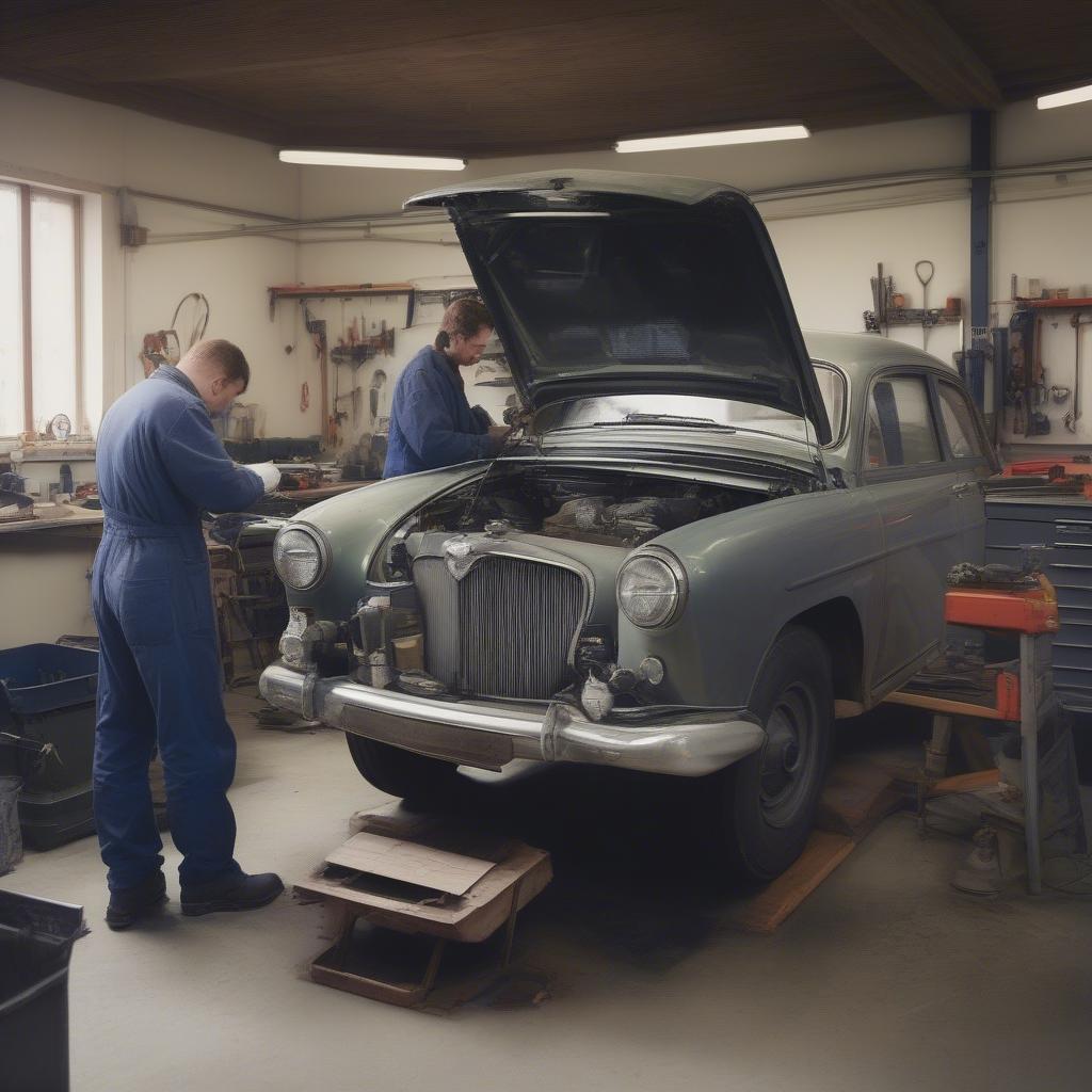 KFZ-Reparatur in der Werkstatt von Daffner Burghausen