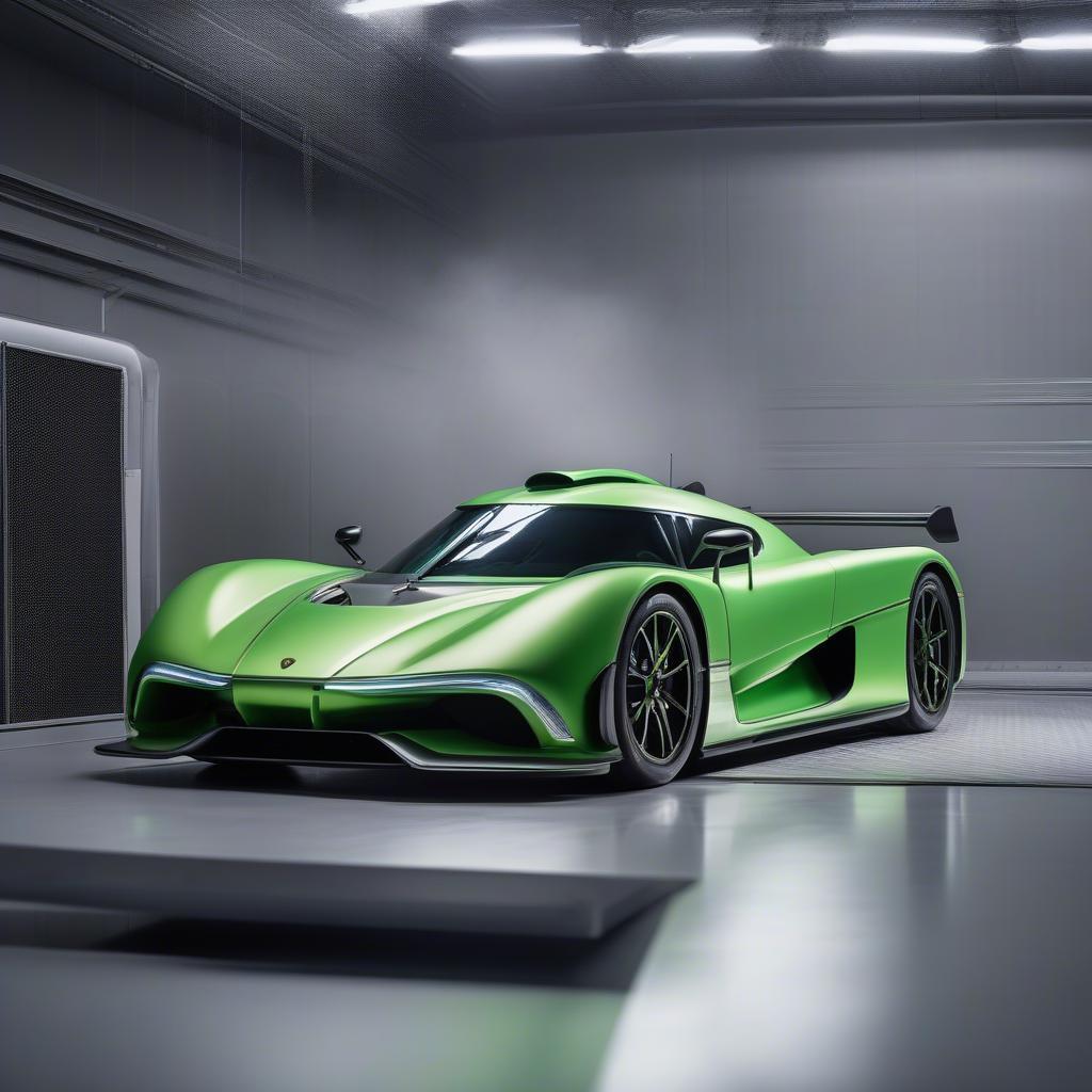 Koenigsegg Jesko Absolut Aerodynamik-Test