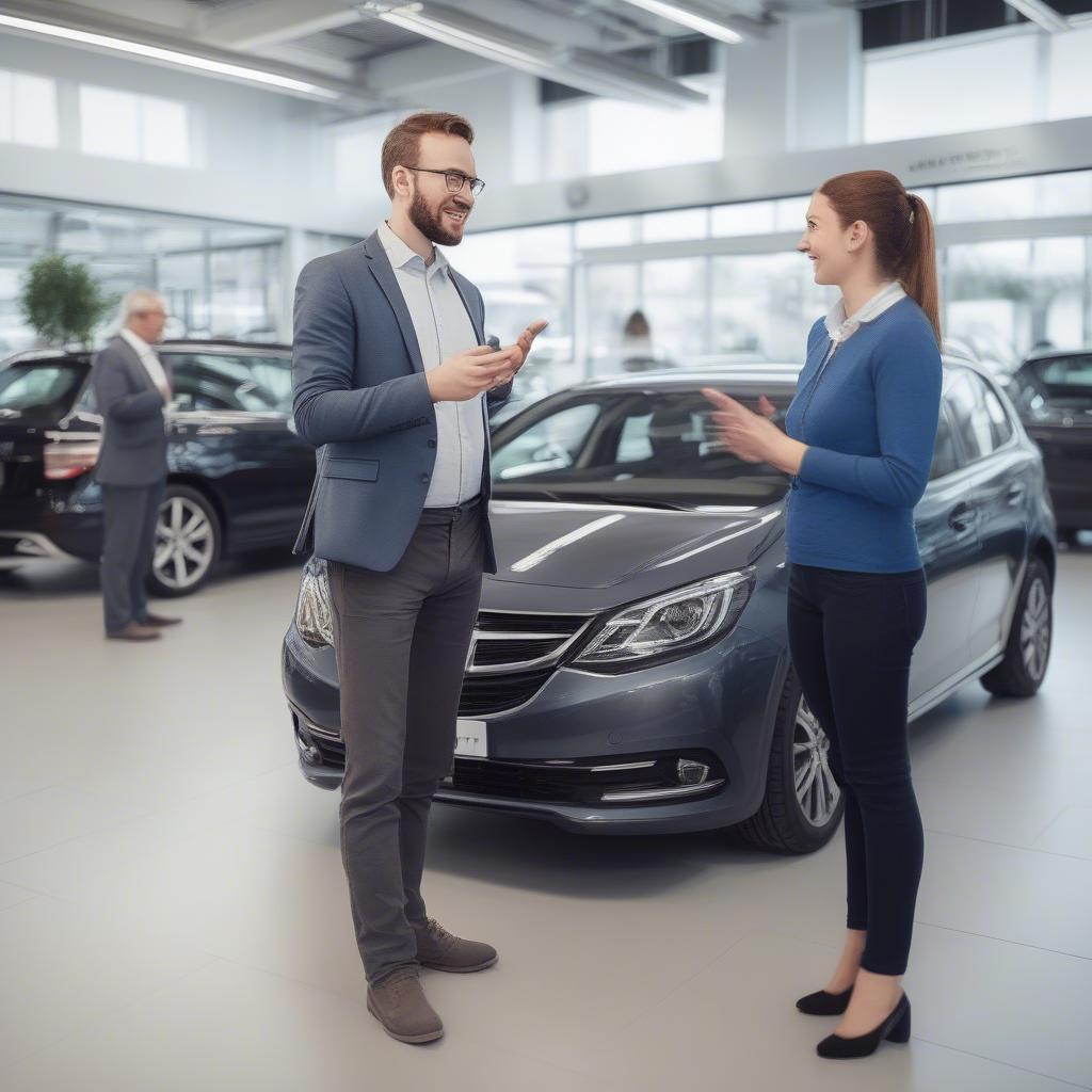 Freundlicher Kundenservice im Autozentrum Heidenheim