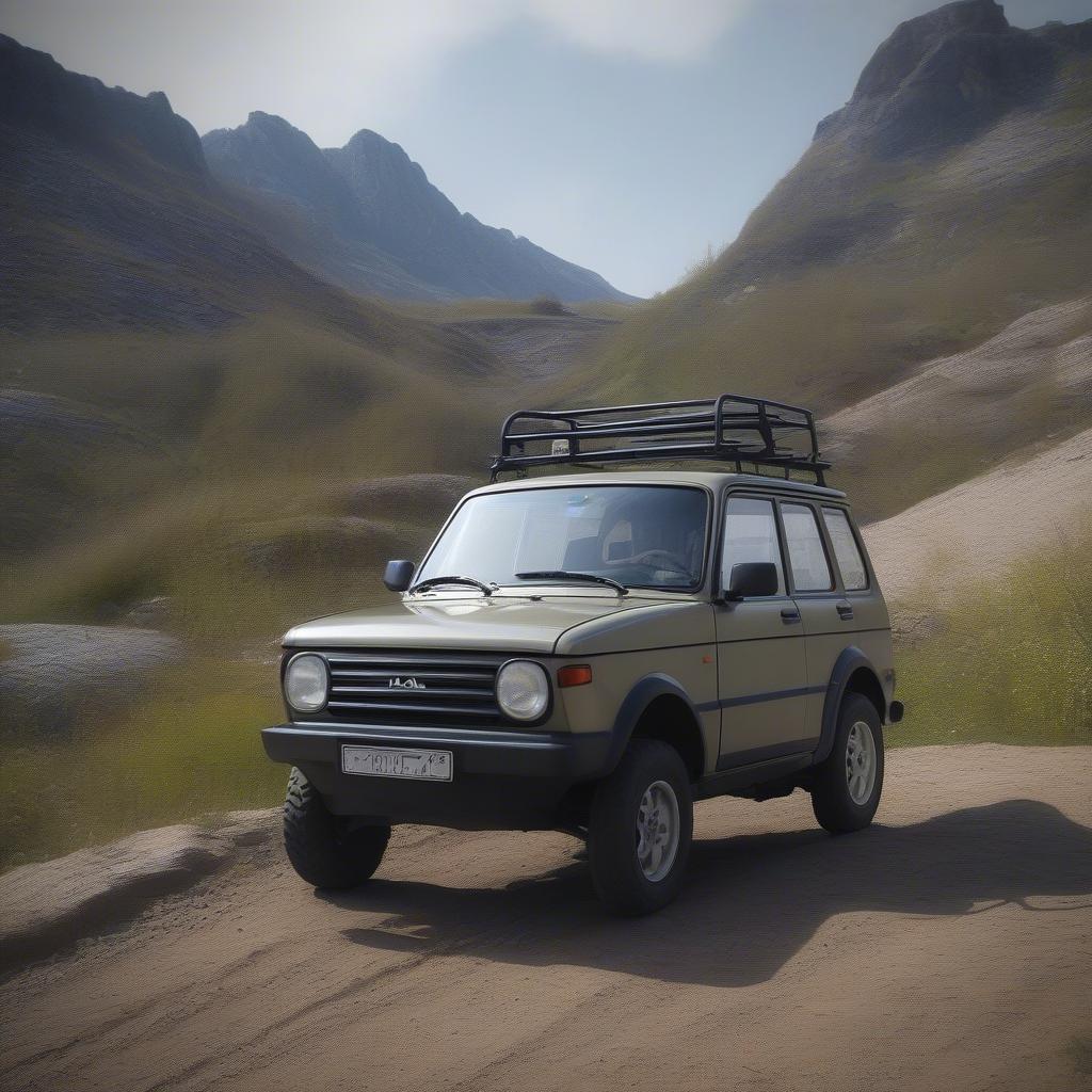 Lada Niva Höherlegung