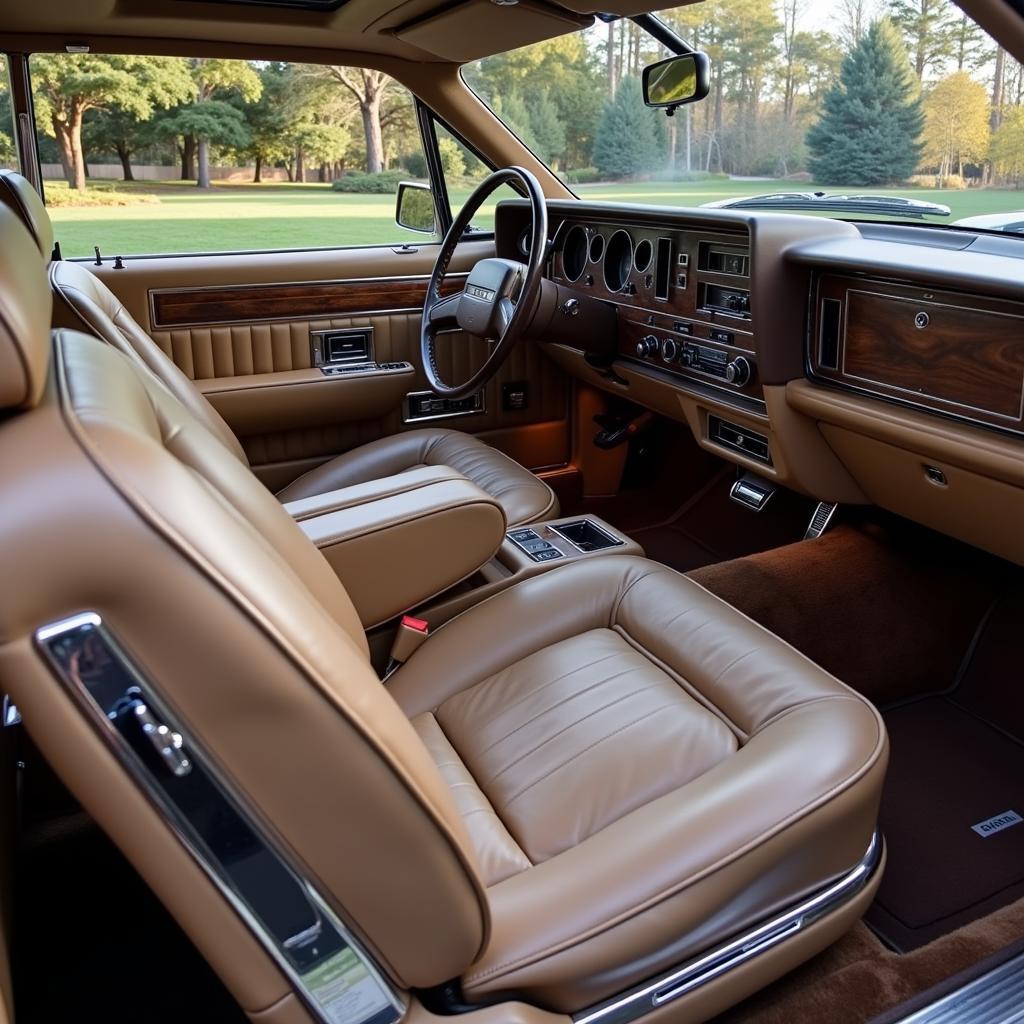 Lincoln Continental Mk III Interior