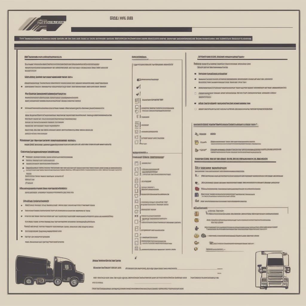 LKW Solo Vorbeugende Wartung Checkliste