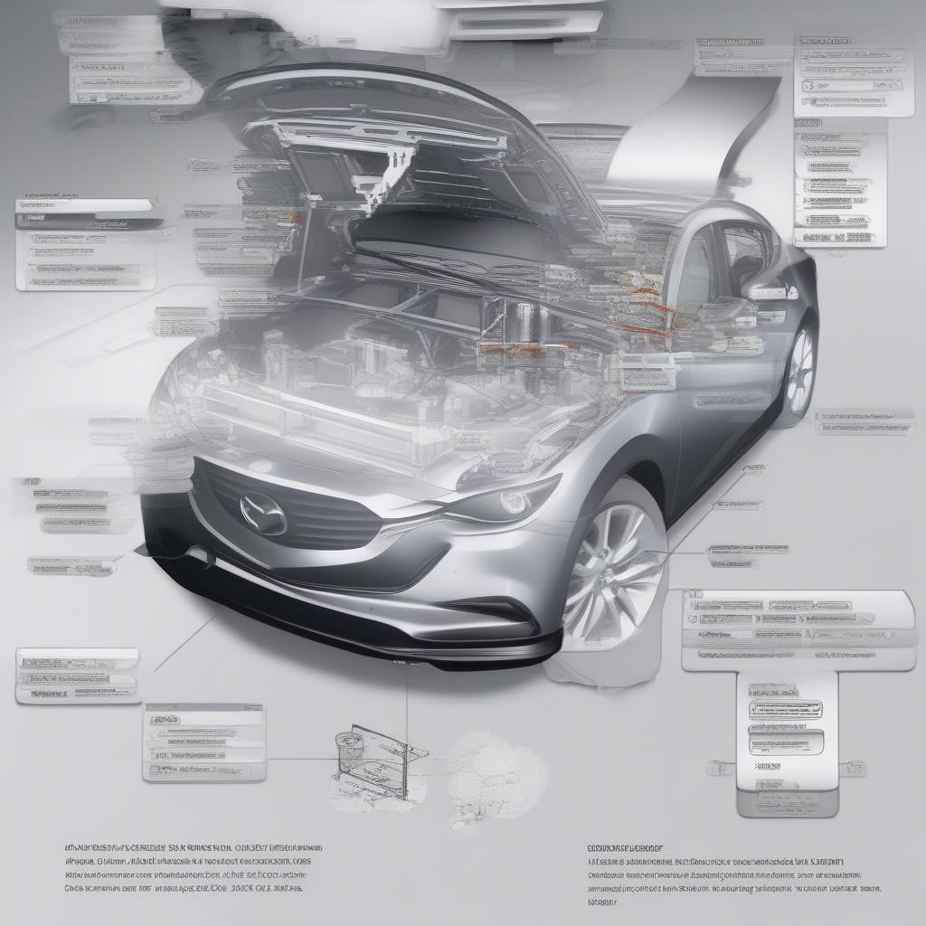 Navigation im Mazda Ersatzteilkatalog