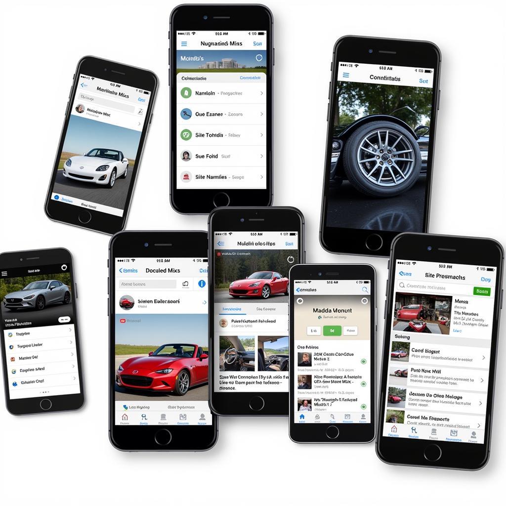 Mazda MX-5 Mobile Apps