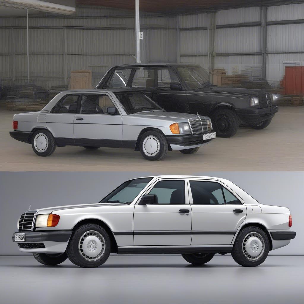 Stahlfelgen vs. Alufelgen für Mercedes 190e