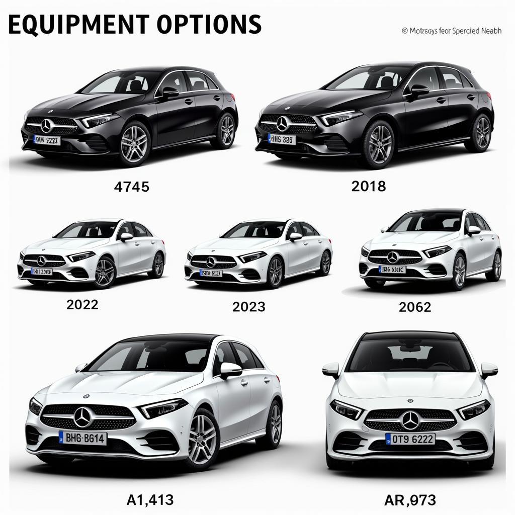 Ausstattungsvarianten des Mercedes Benz A 220