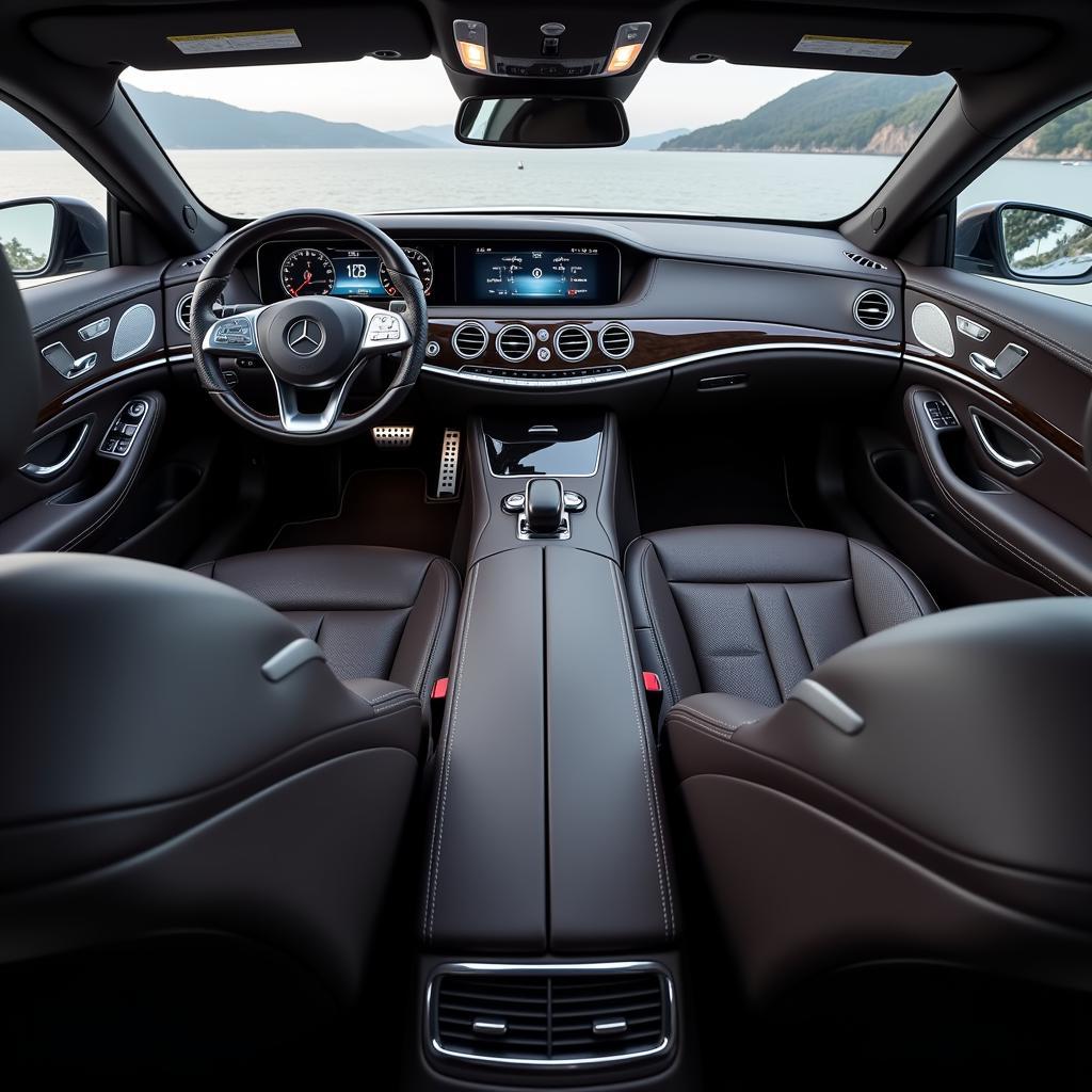 Mercedes-Benz S350d Interieur