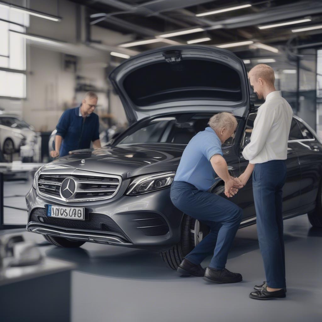 Mercedes Benz Service an der Ingolstädter Straße