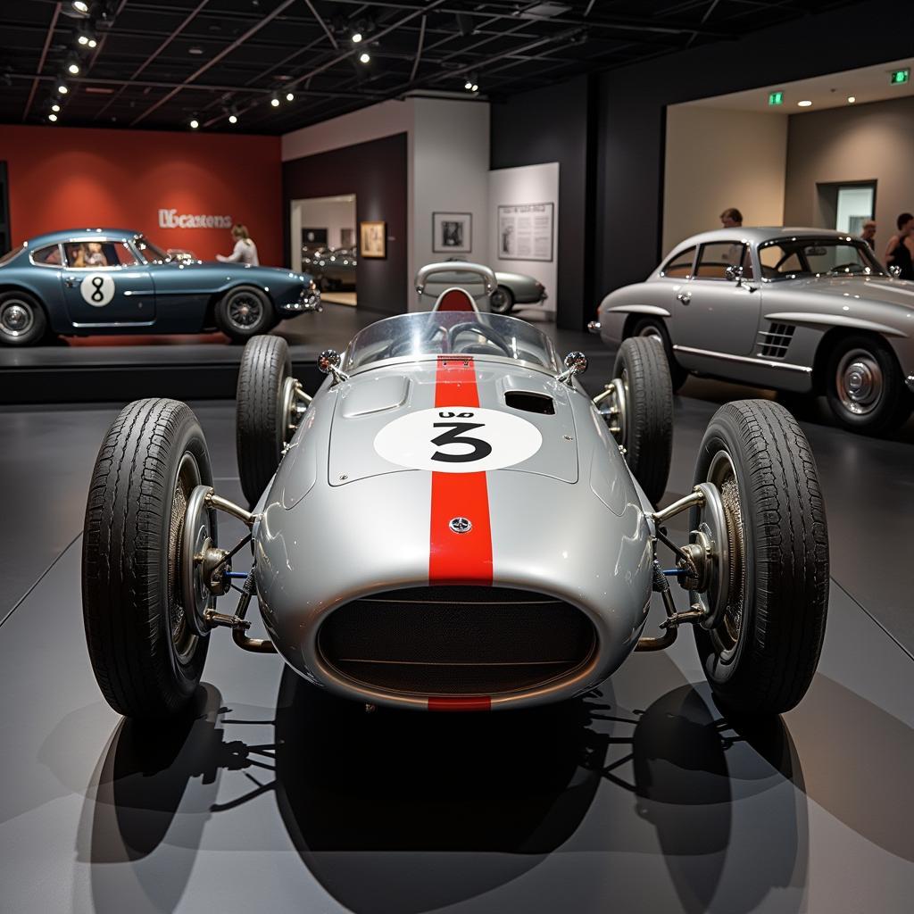 Silberpfeil im Mercedes-Benz Museum Stuttgart