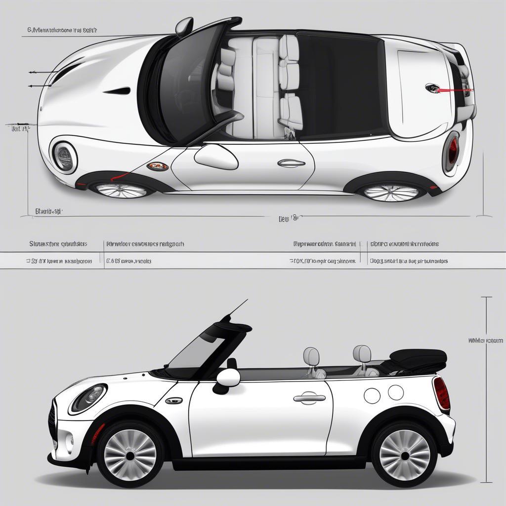 Mini Cooper Cabrio Abmessungen