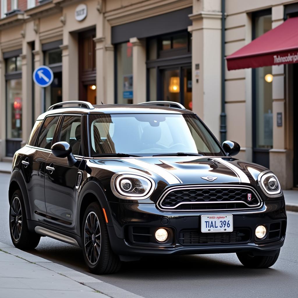 Mini Countryman Cooper in der Stadt