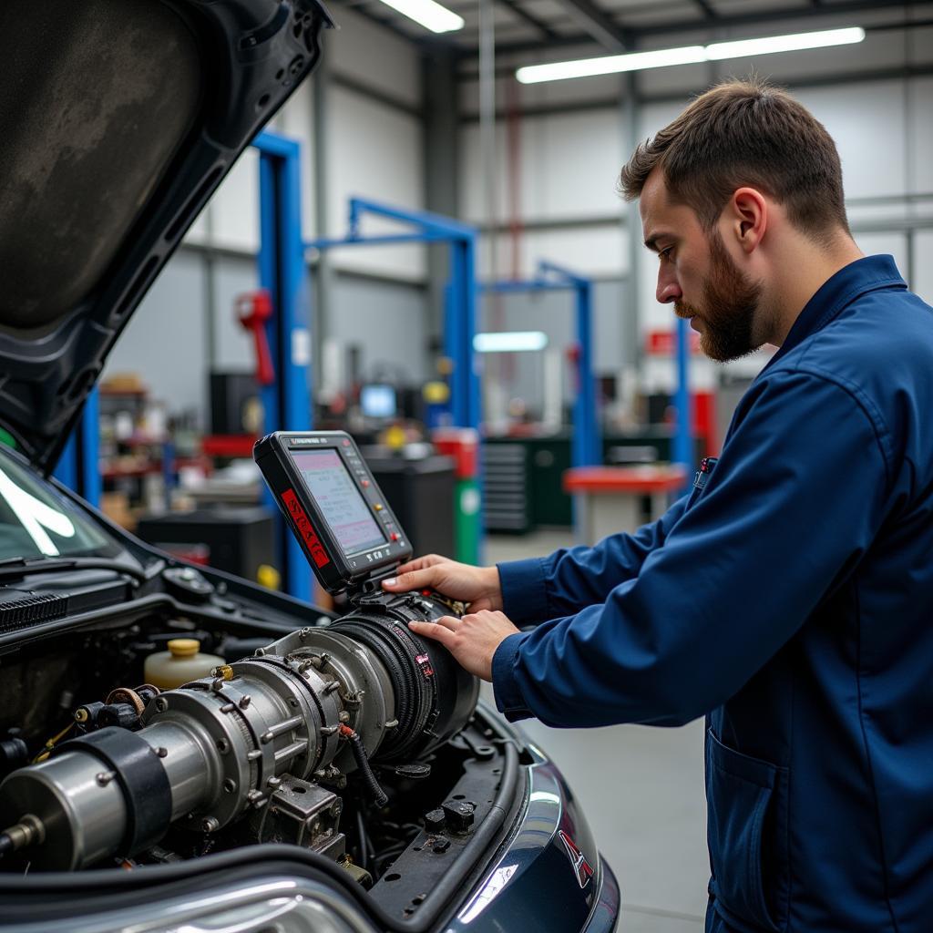 Mitsubishi Space Star Automatik Werkstatt Reparatur