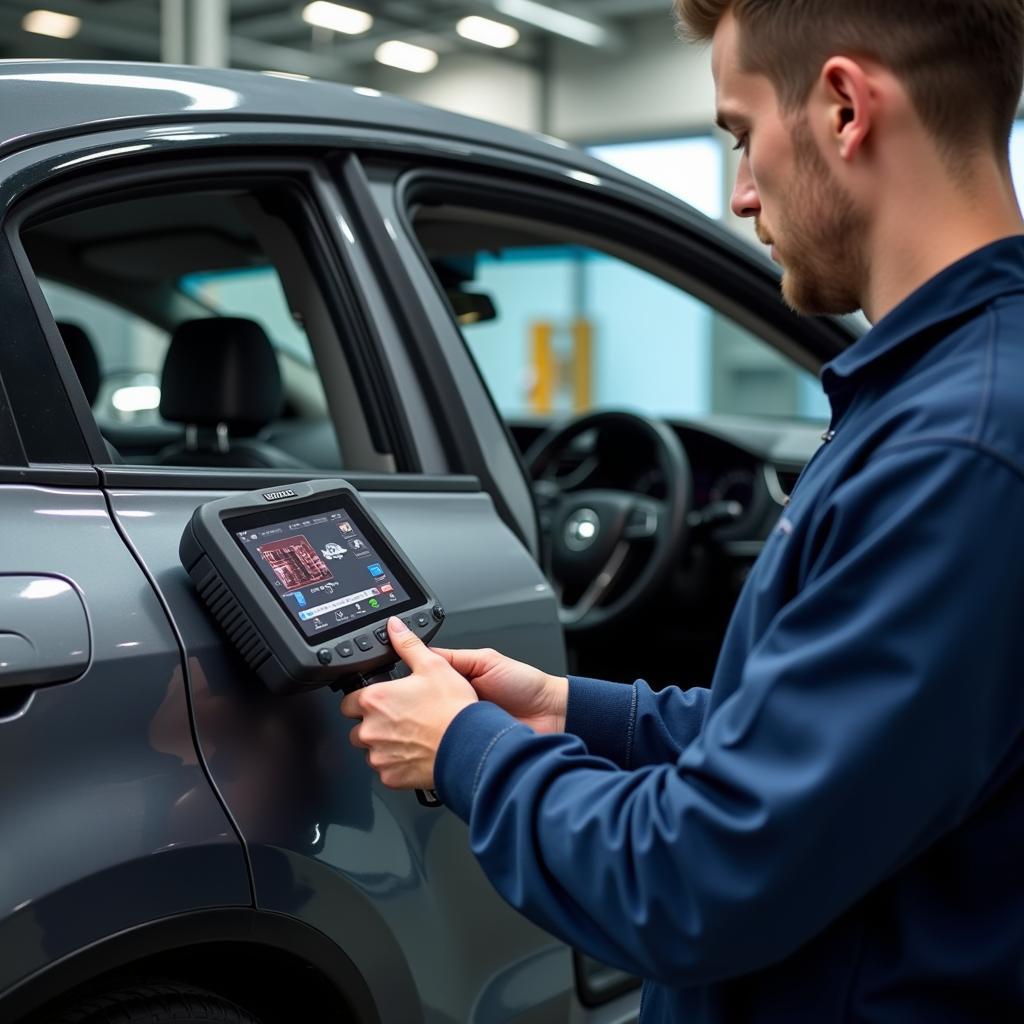 Moderne Diagnosegeräte im Timmann Autohaus