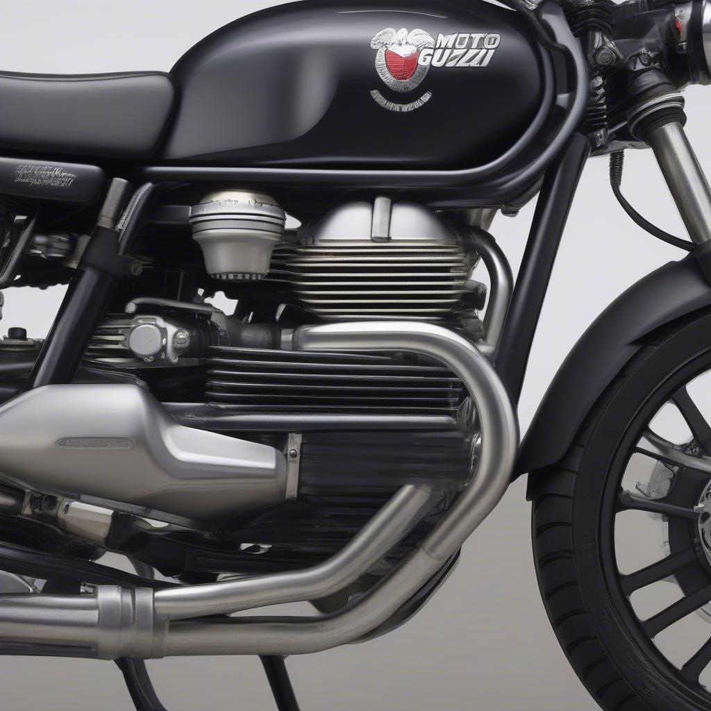 Moto Guzzi V100 Fahrwerk und Federung