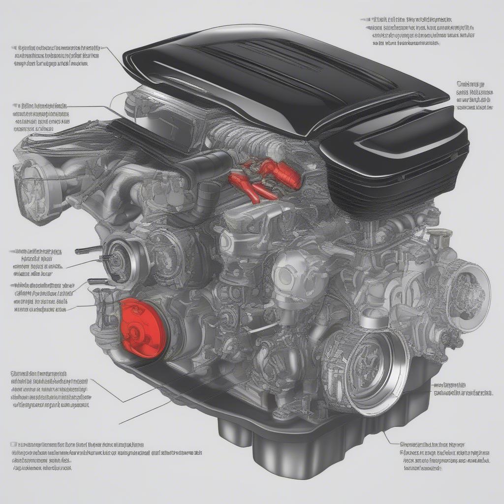 Wartung des Motorblocks