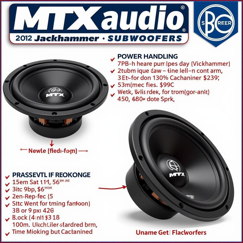 MTX Audio Jackhammer Technische Daten