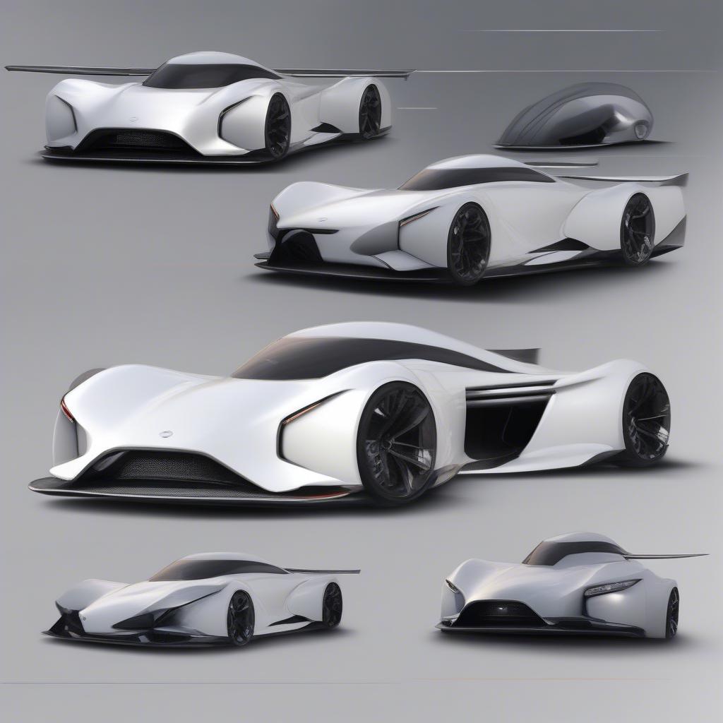 Designkonzept des Nissan R36