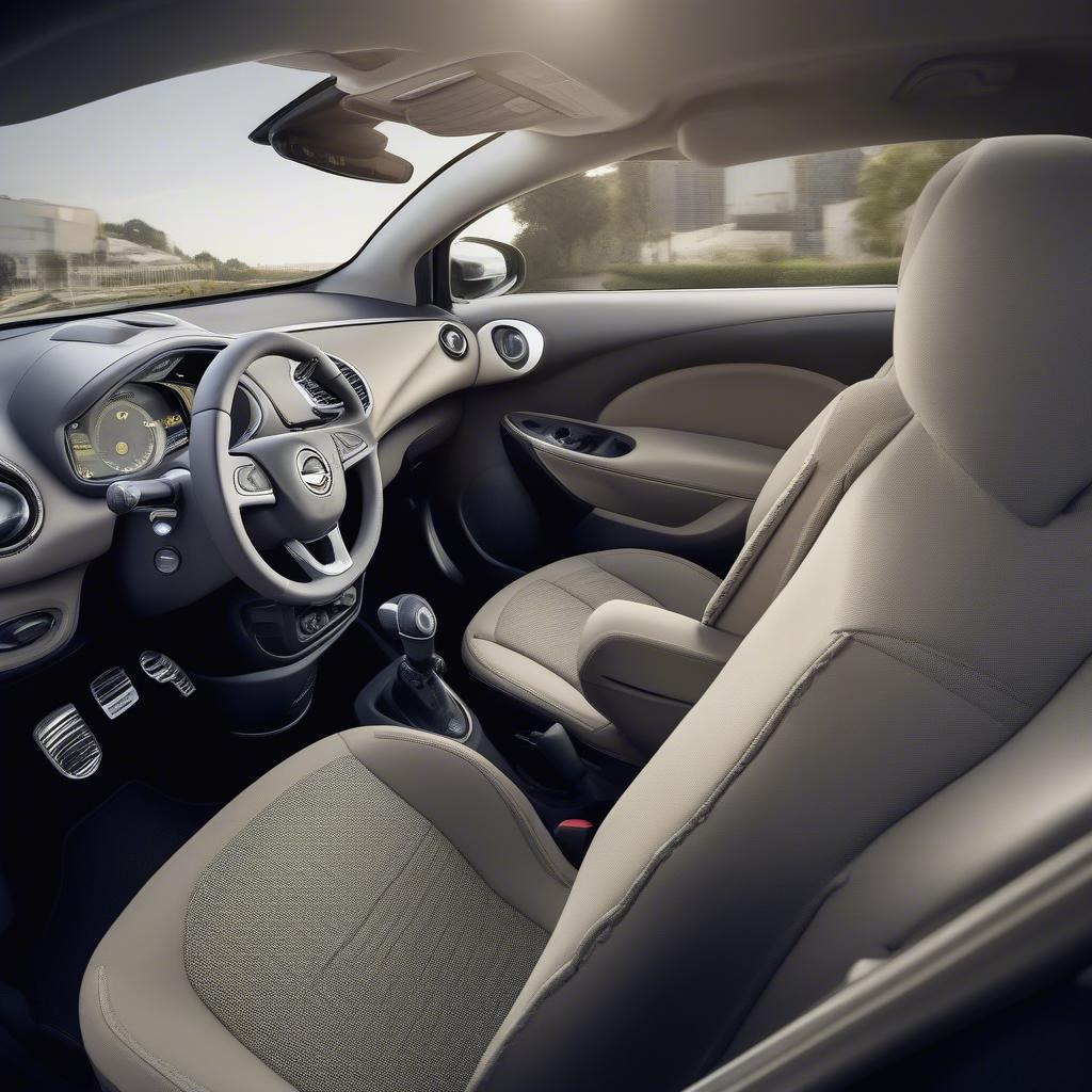 Innenraum des Opel Adam Open Air