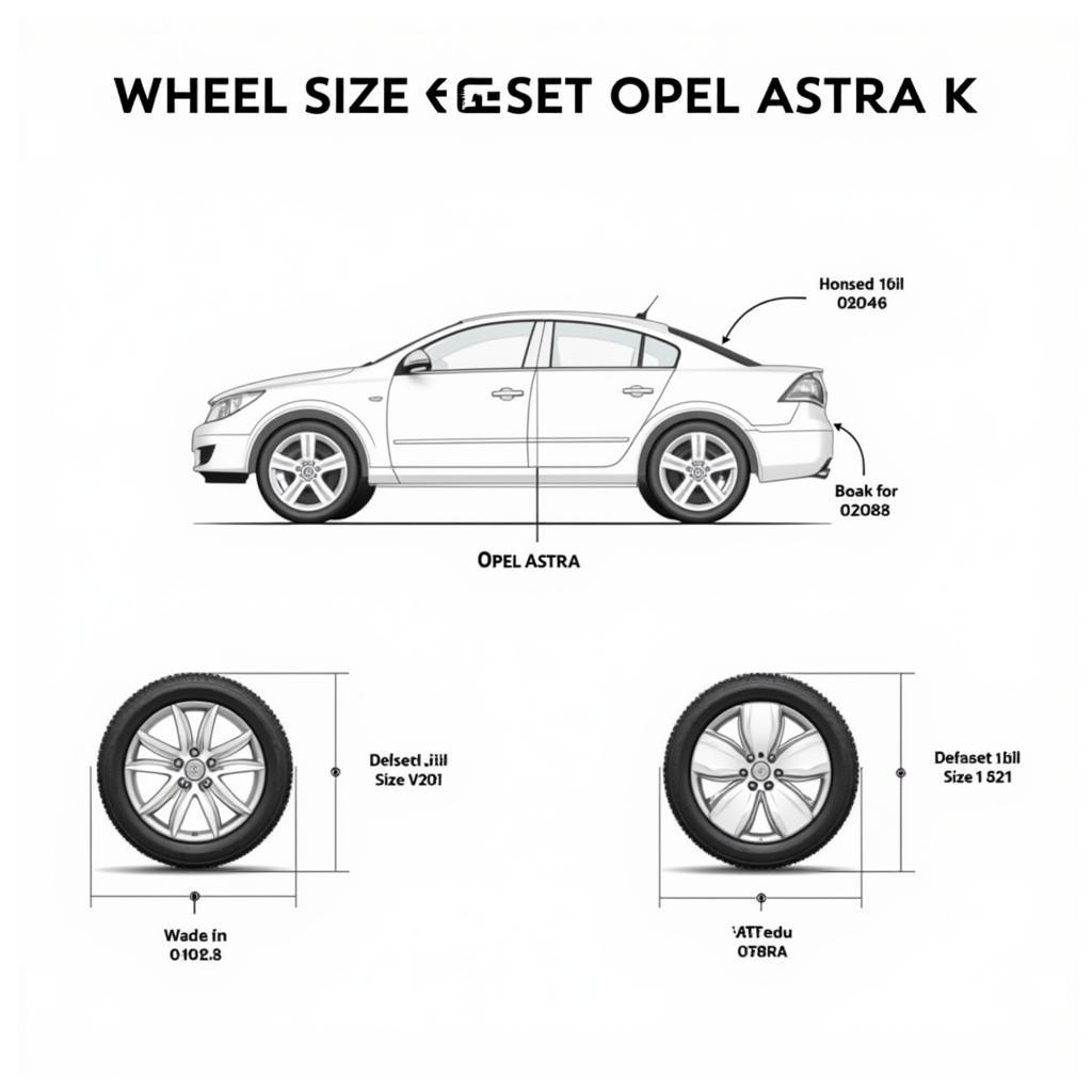 Opel Astra K Felgengröße und Einpresstiefe