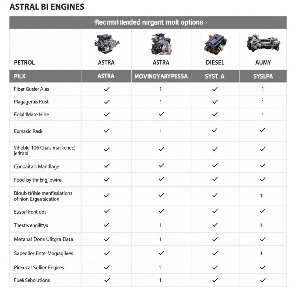 Die verschiedenen Motorisierungen des Opel Astra