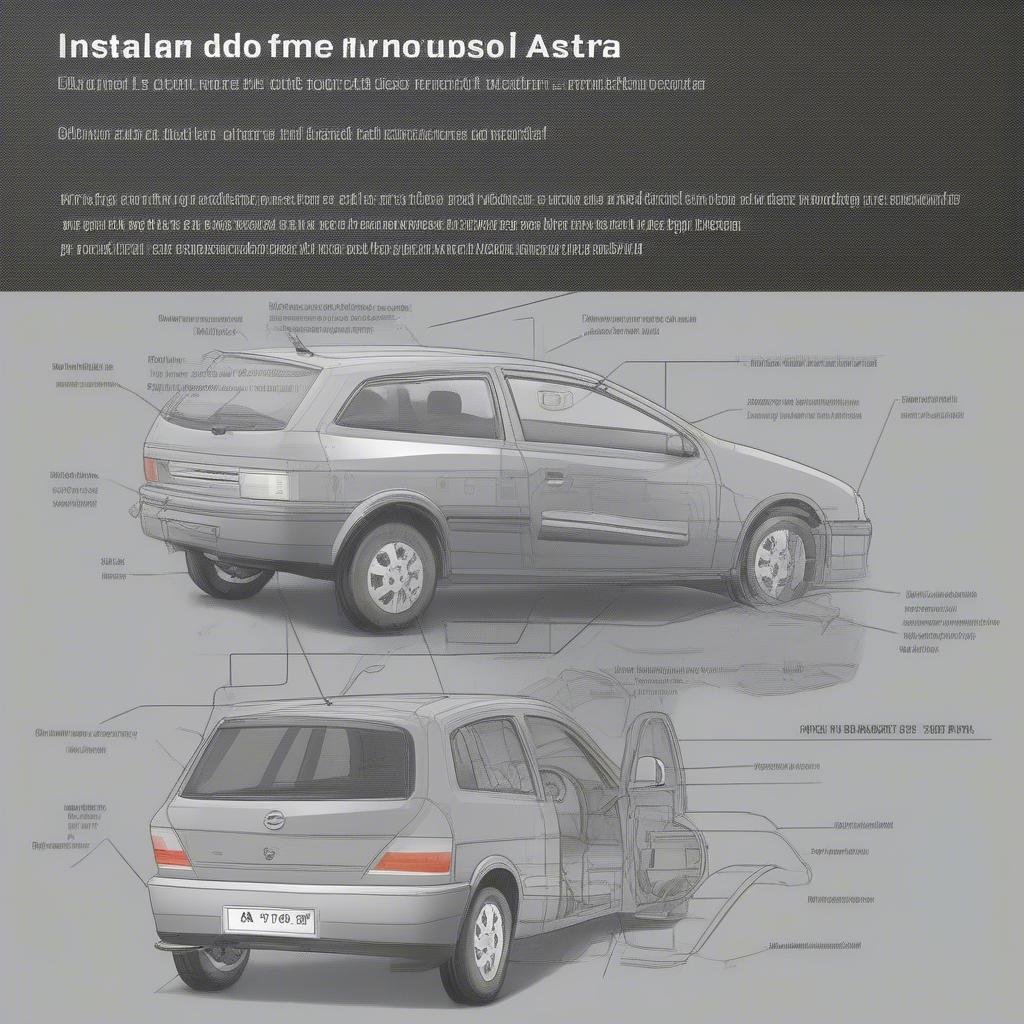 Einbau eines Opel Astra Radios