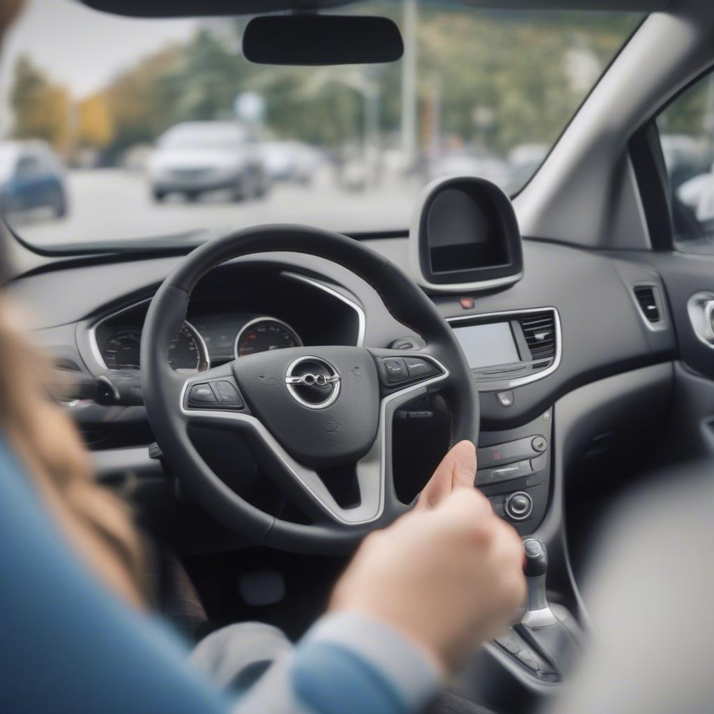 Probefahrt mit einem Opel Gebrauchtwagen in Berlin