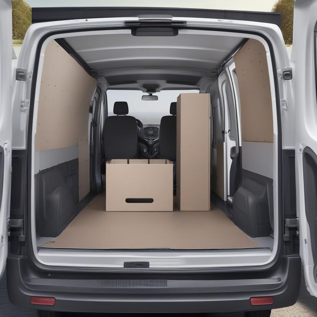 Flexibler Laderaum im Opel Movano