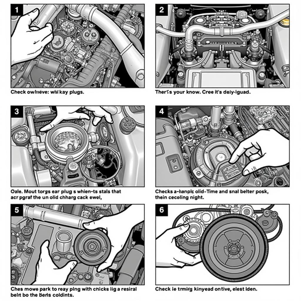 Wartung Opel Omega V6 Motor