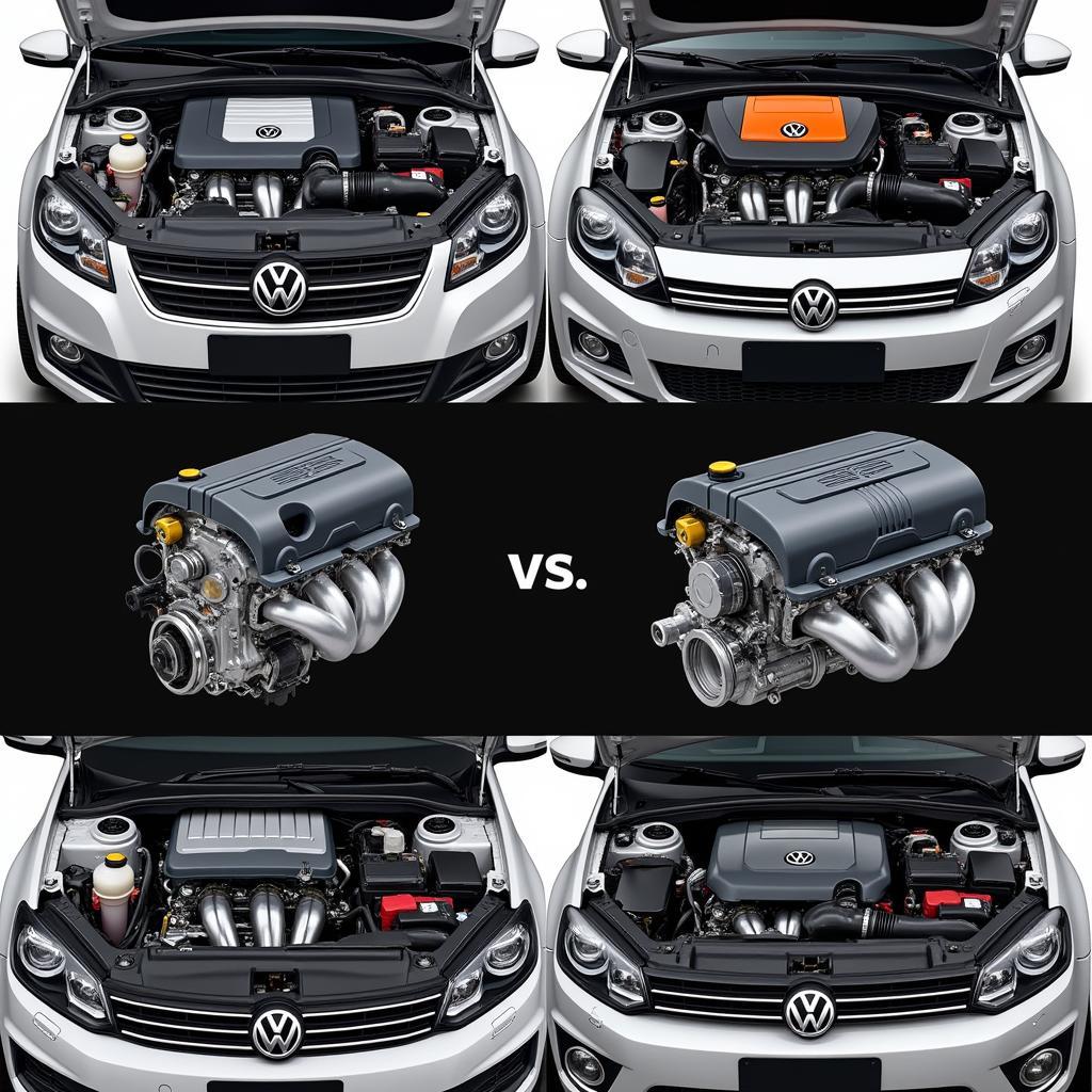 Vergleich der Motoren von Opel und VW