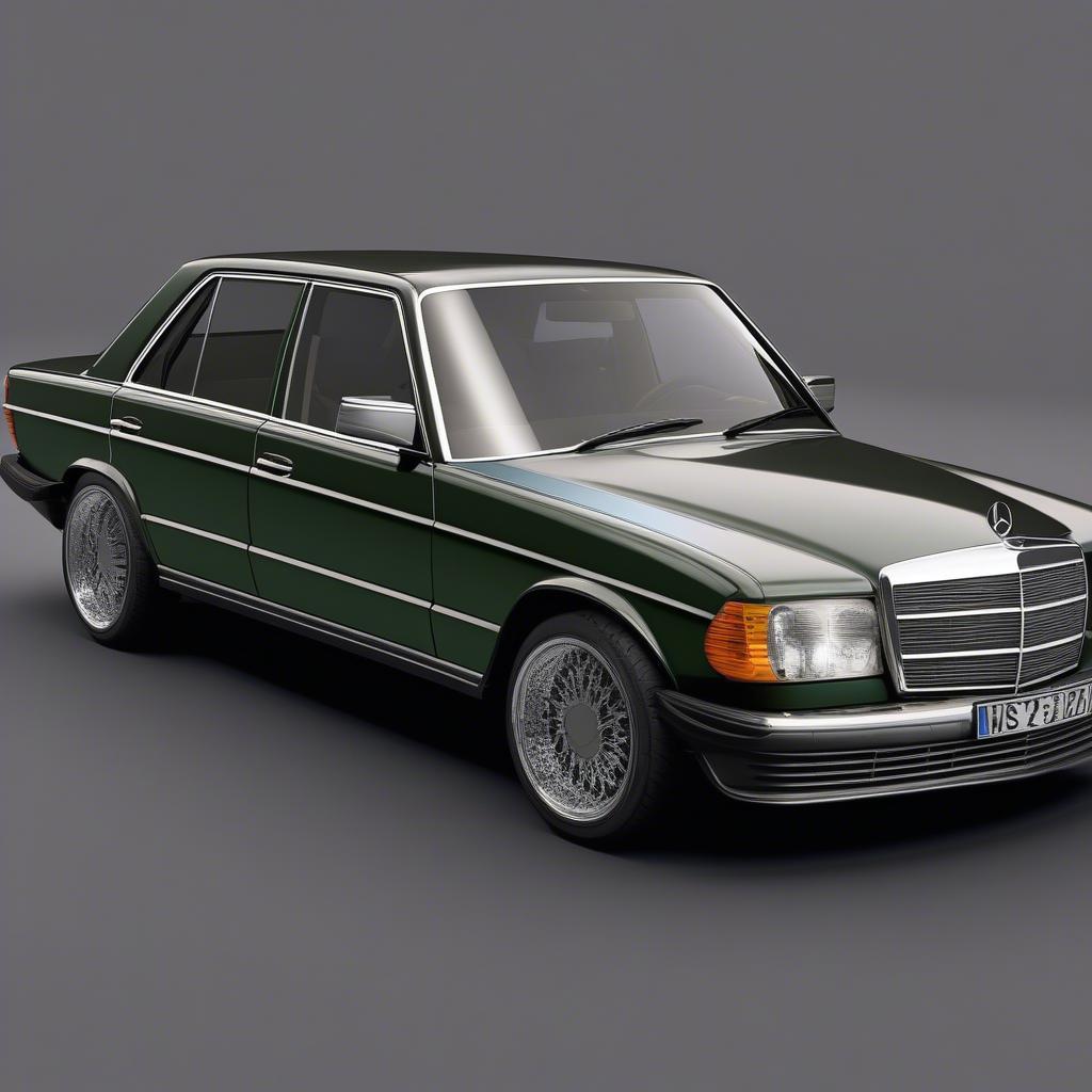 Optisches Tuning für den Mercedes W123: Individualisierung und Stil