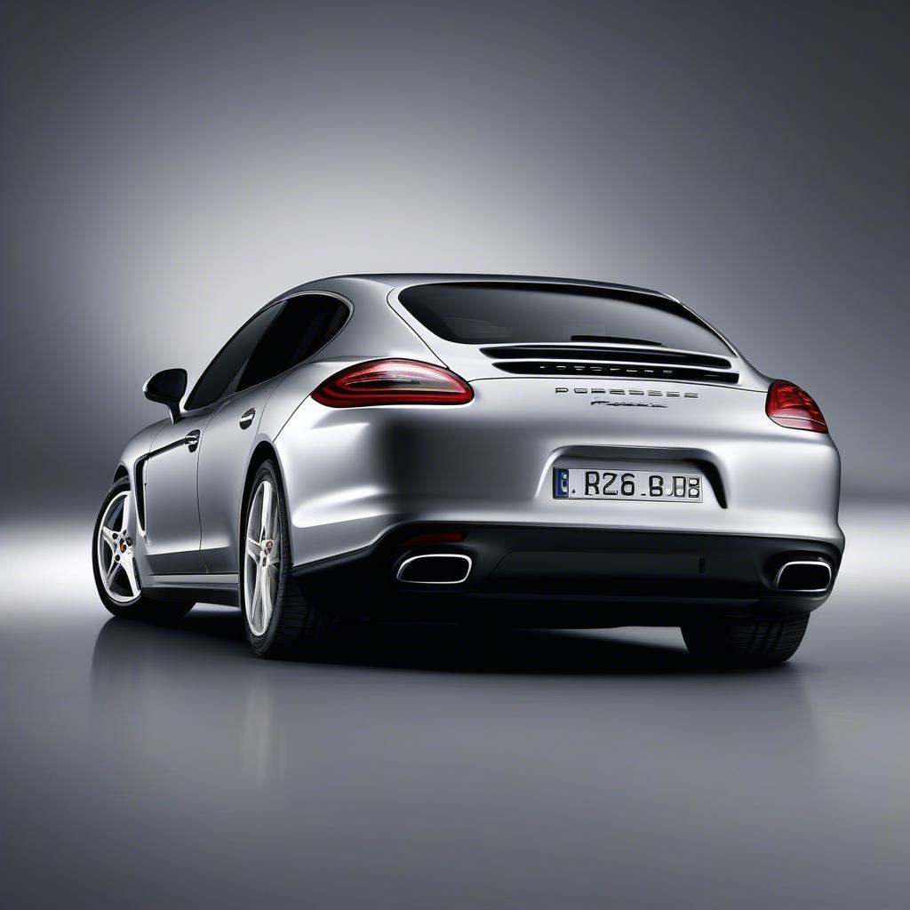 Porsche Panamera 2012 Heckansicht