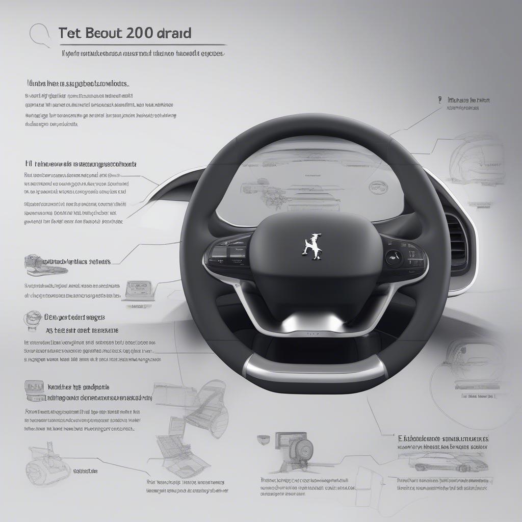 Peugeot 208 Cockpit Erklärung