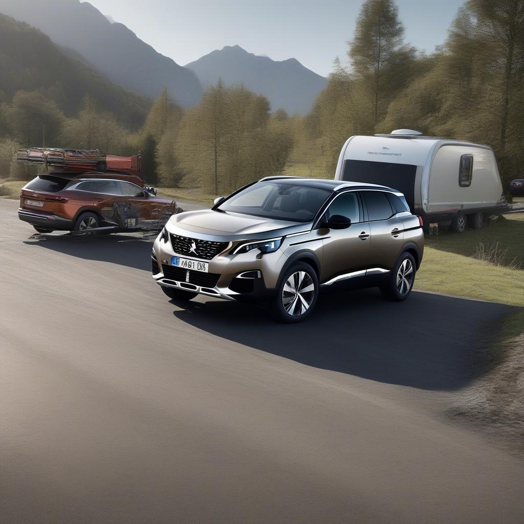 Peugeot 3008 Anhängelast