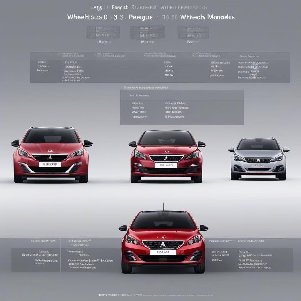 Peugeot 308 Abmessungen Tabelle