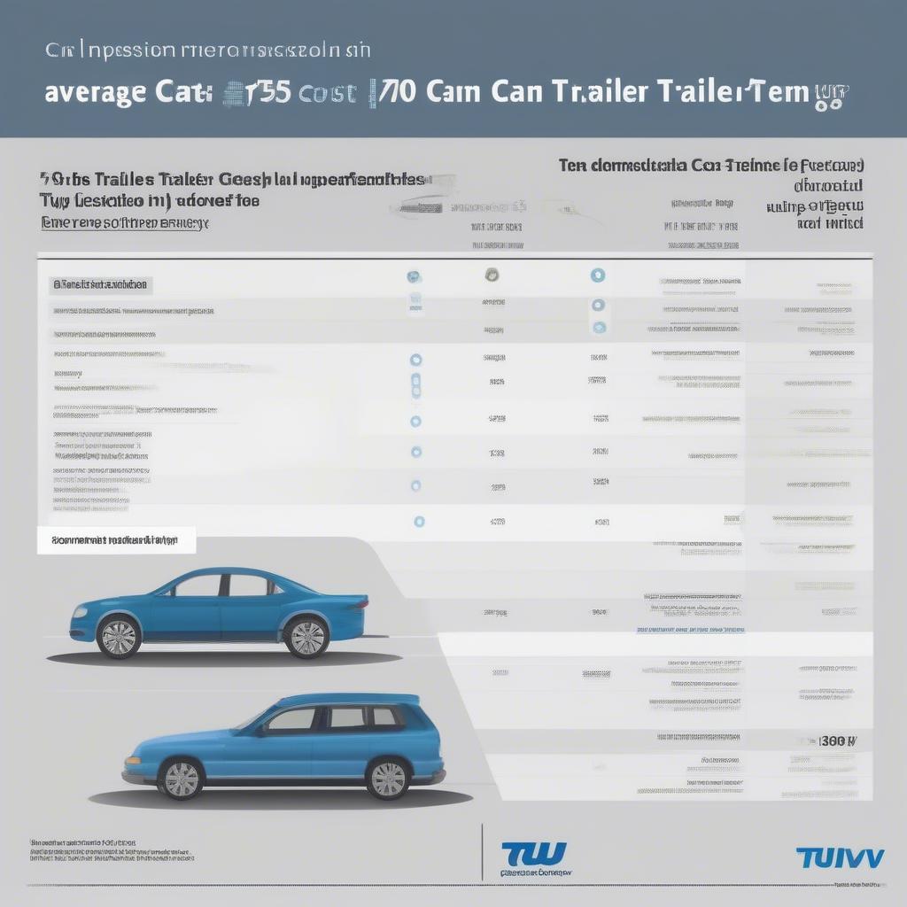 PKW Anhänger TÜV Kosten Übersicht