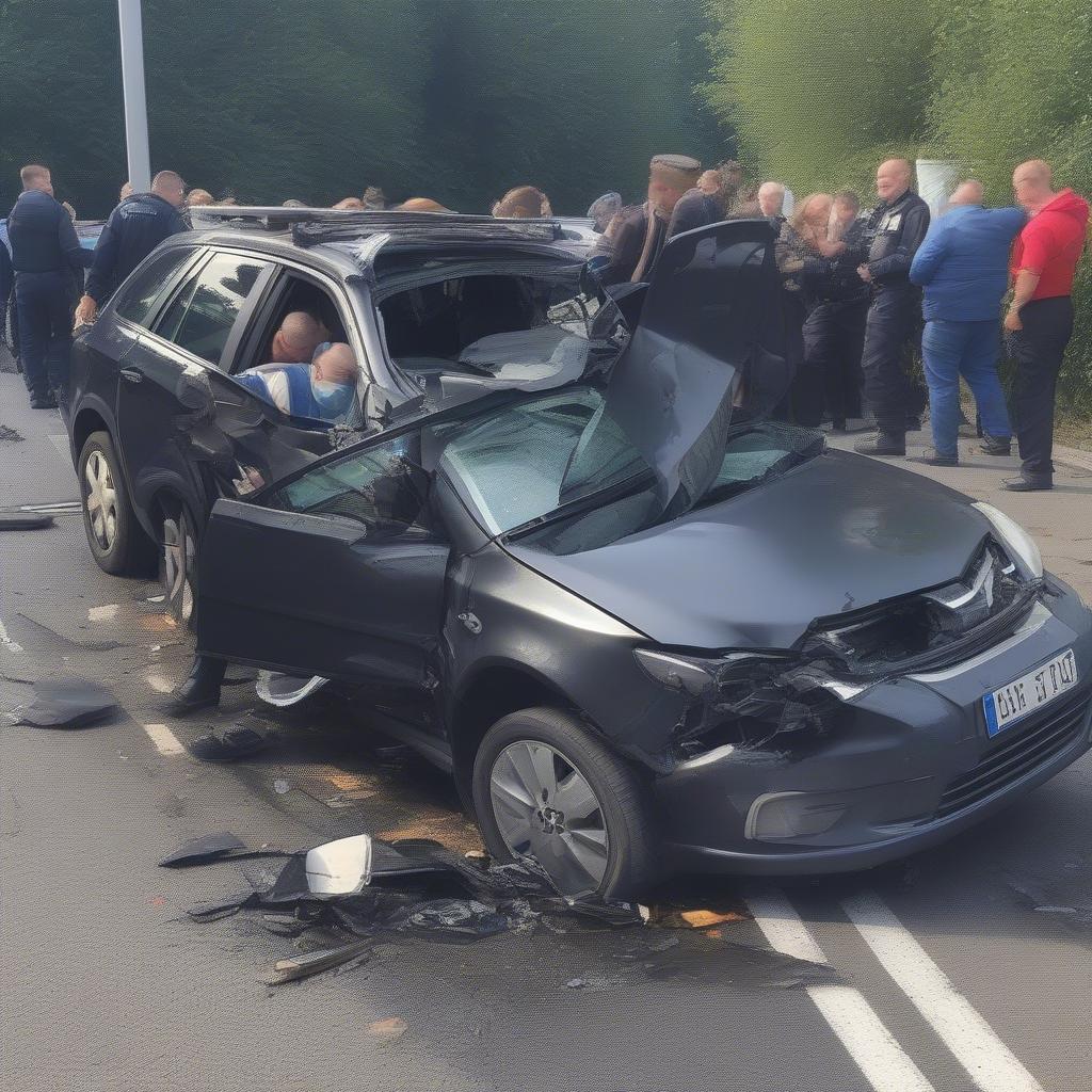 Polizeibericht Bad Hersfeld: Verkehrsunfall