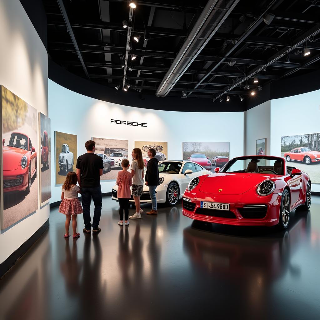 Familienfreundliche Aktivitäten im Porsche Museum Hamburg