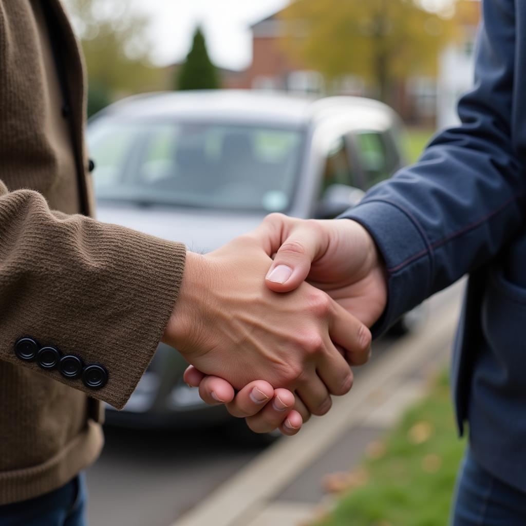 Privatverkauf eines alten Autos