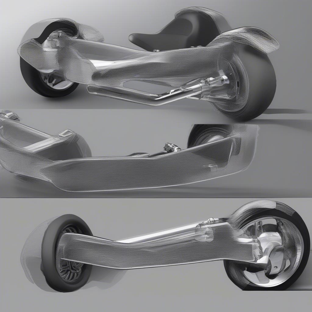 Quad Trike Fahrwerk Details