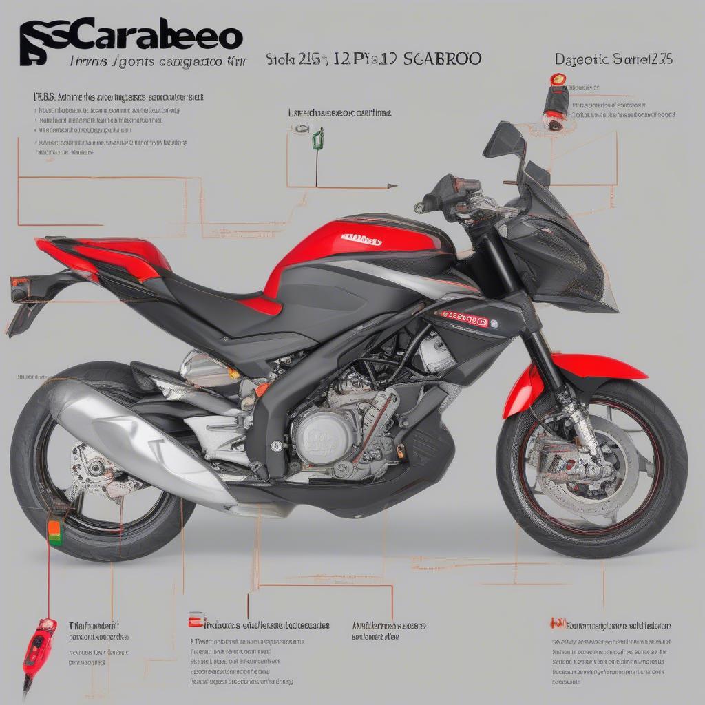 Scarabeo 125 Aprilia Diagnosegerät