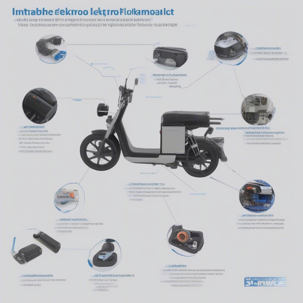 Technische Details der Schwalbe Moped Elektro: Motor, Akku und Steuerung.