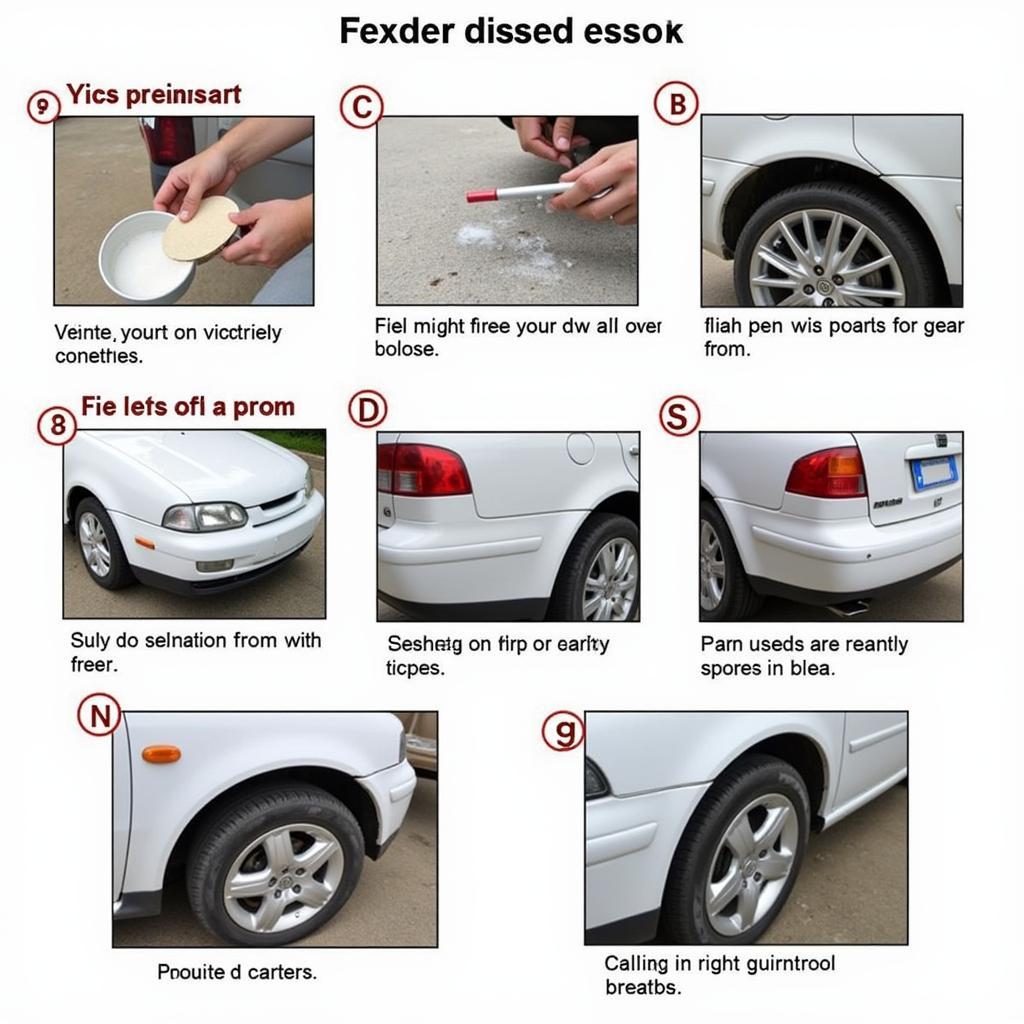 Schritt-für-Schritt Reparatur eines Seat Exeo Kotflügels