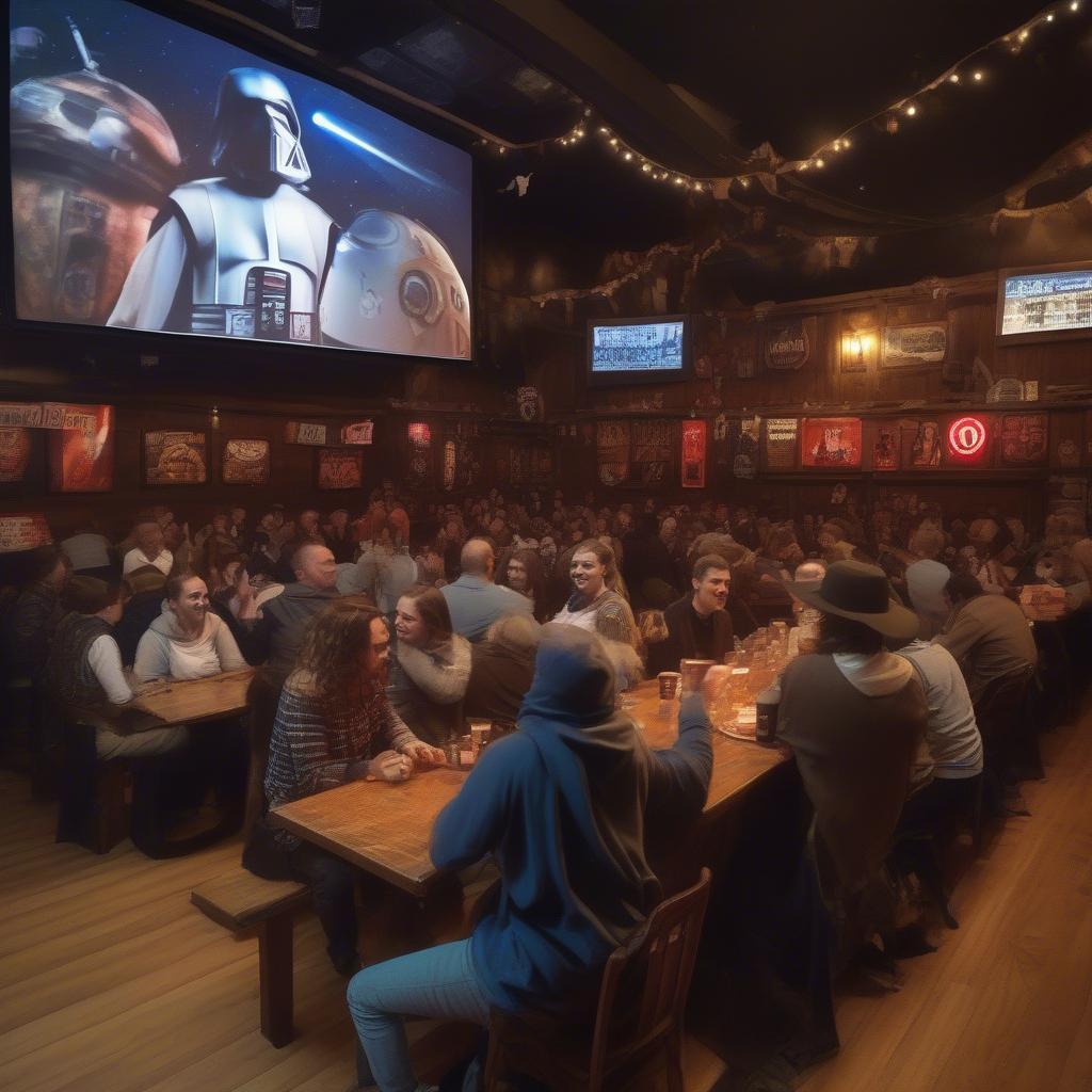 Star Wars Themenabend in einem Kölner Brauhaus