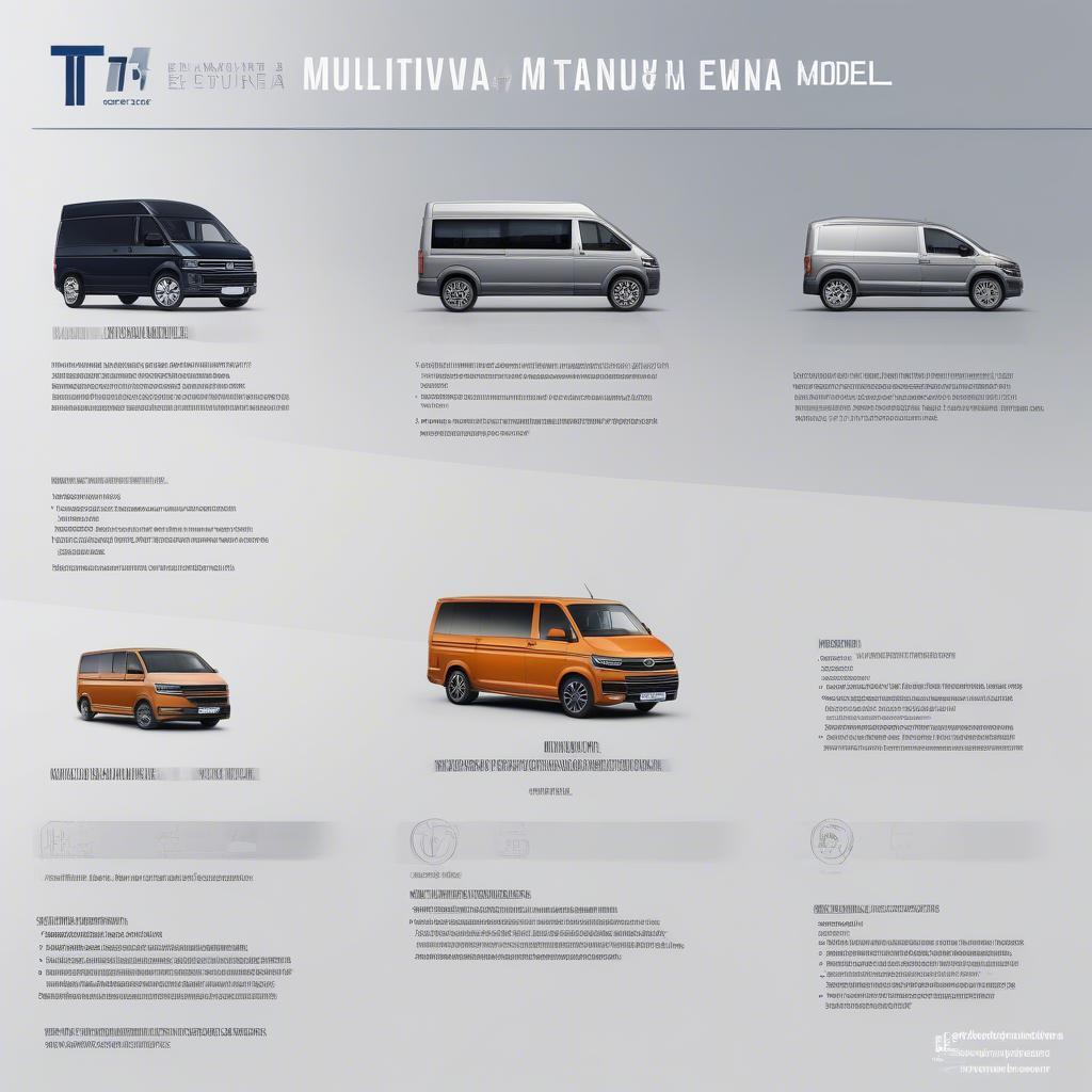 Vergleich der verschiedenen T4 Multivan Modelle