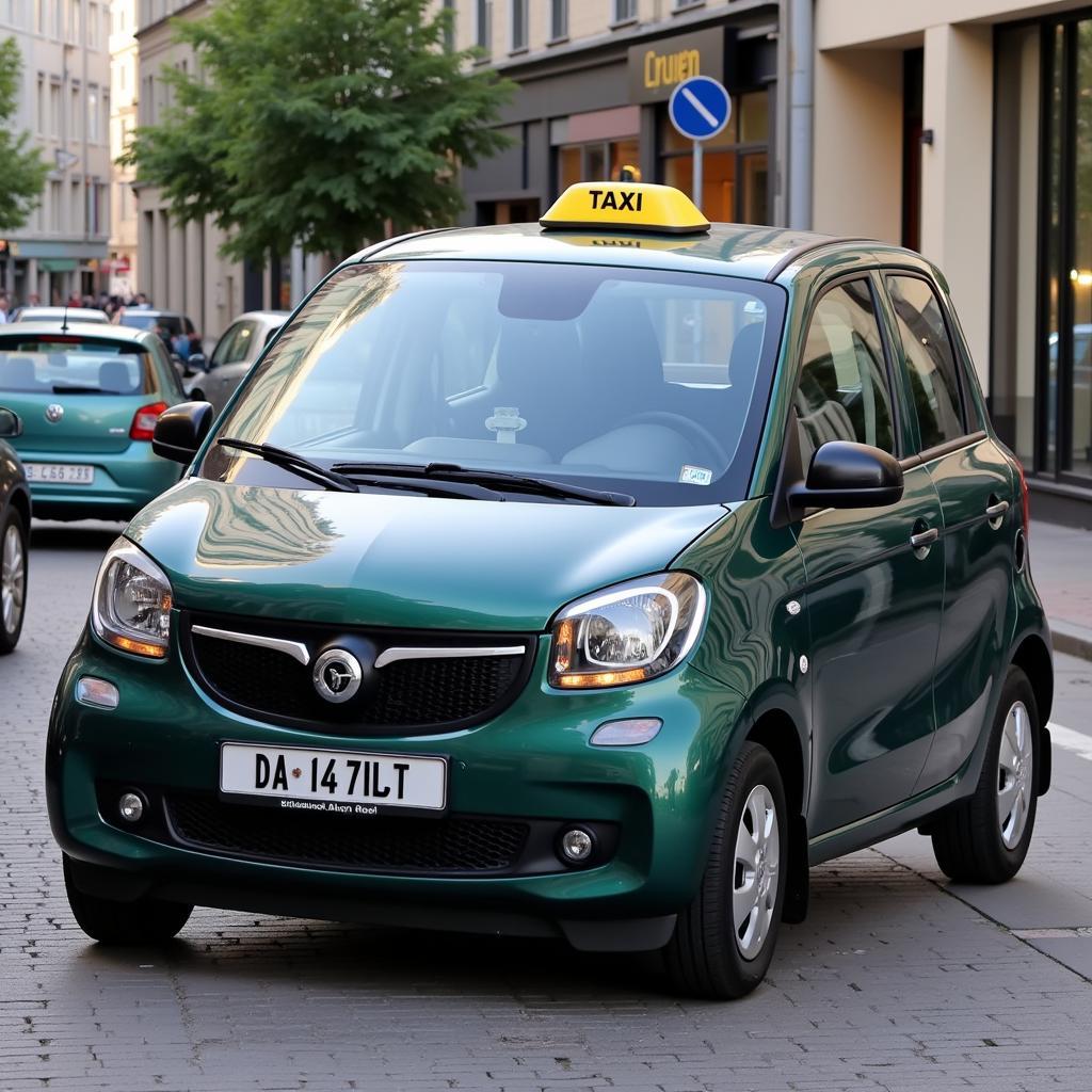 Kompaktklasse Taxifahrzeug in Much