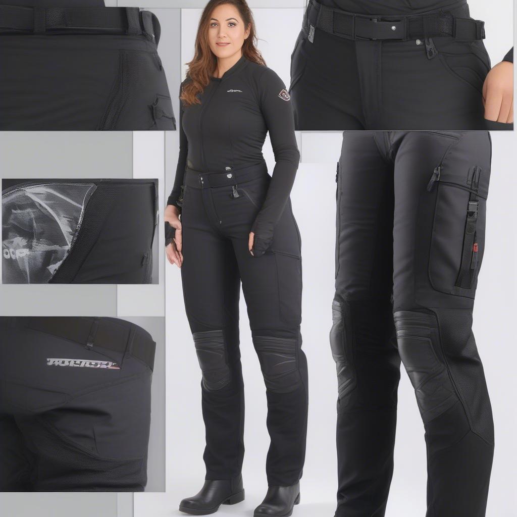 Vorteile einer Textil Motorradhose für Damen