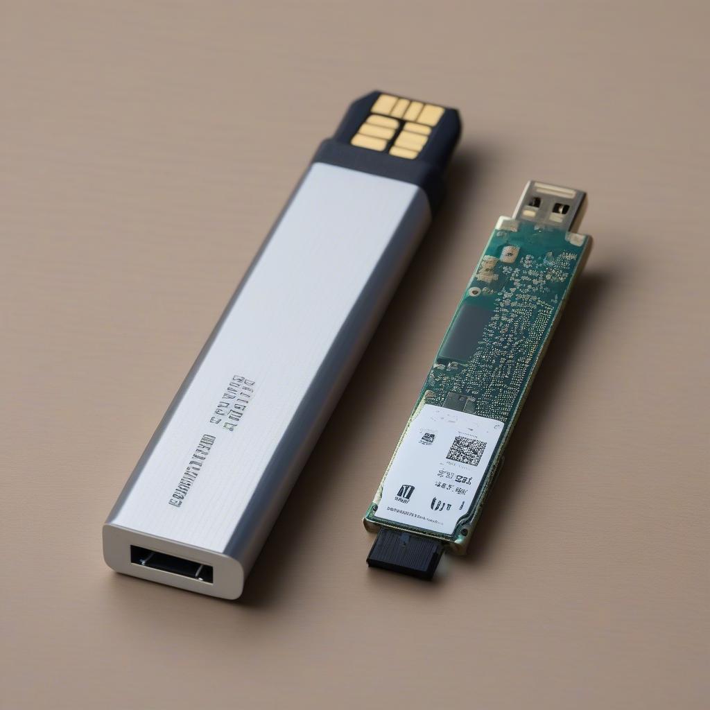 Vergleich SSD Stick und USB Stick